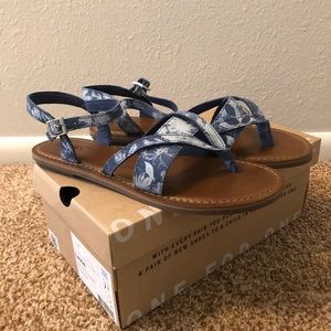 Toms Sandals Size 7.5 NWT